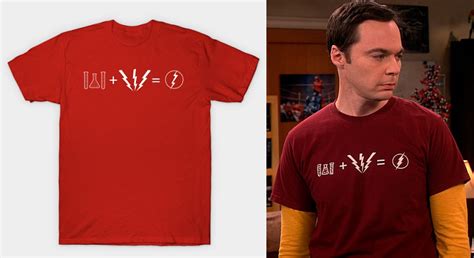 sheldon cooper merch|sheldon cooper shirts meaning.